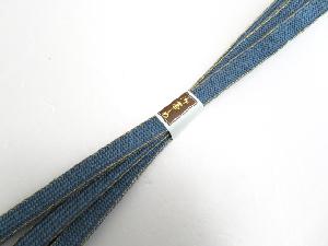 リサイクル 和装小物 帯締め 金糸 正絹 平組